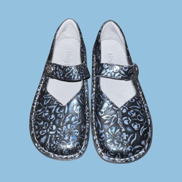 NWOB Alegria Paloma Flowers Mary Jane Size 35 US  5.5/6 - Picture 2 of 7